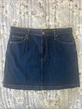 Gap denim mini skirt tall